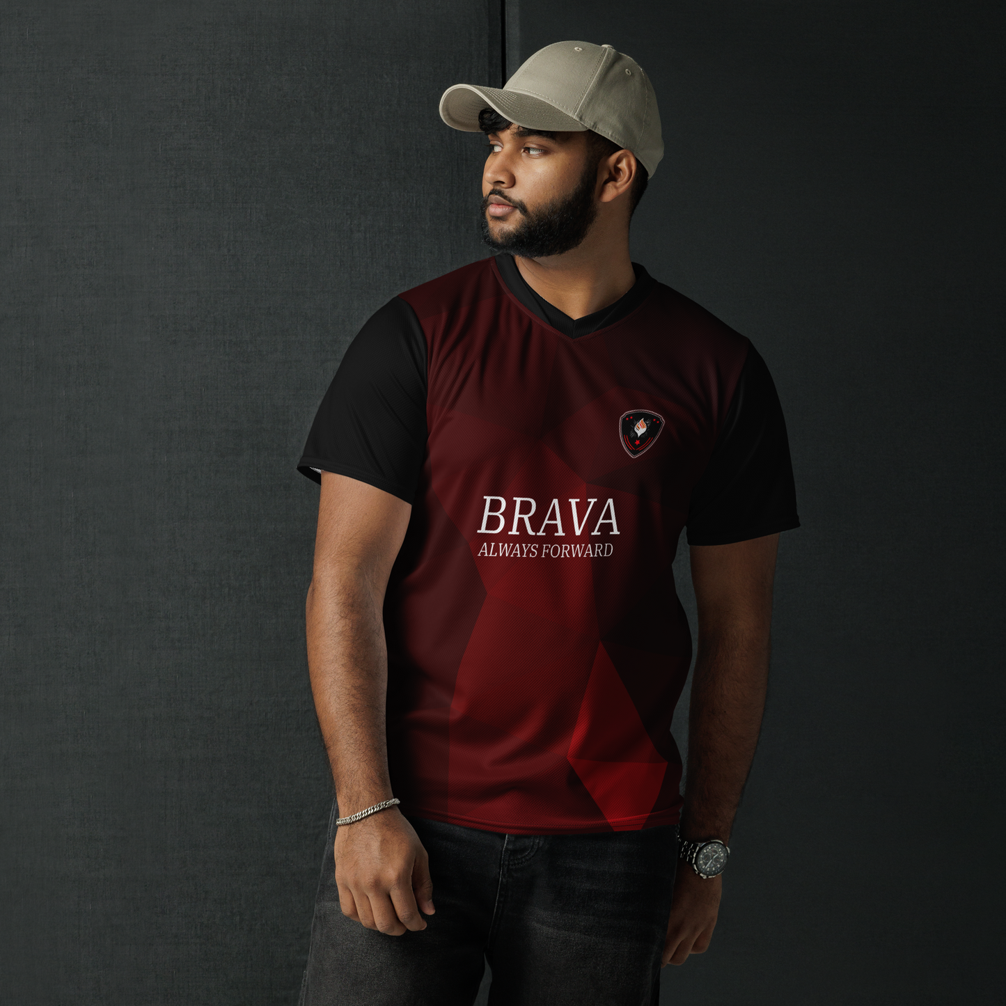 Camiseta Deportiva BRAVA – Políester Reciclado Unisex