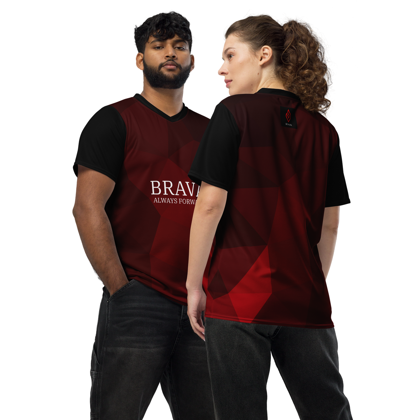 Camiseta Deportiva BRAVA – Políester Reciclado Unisex